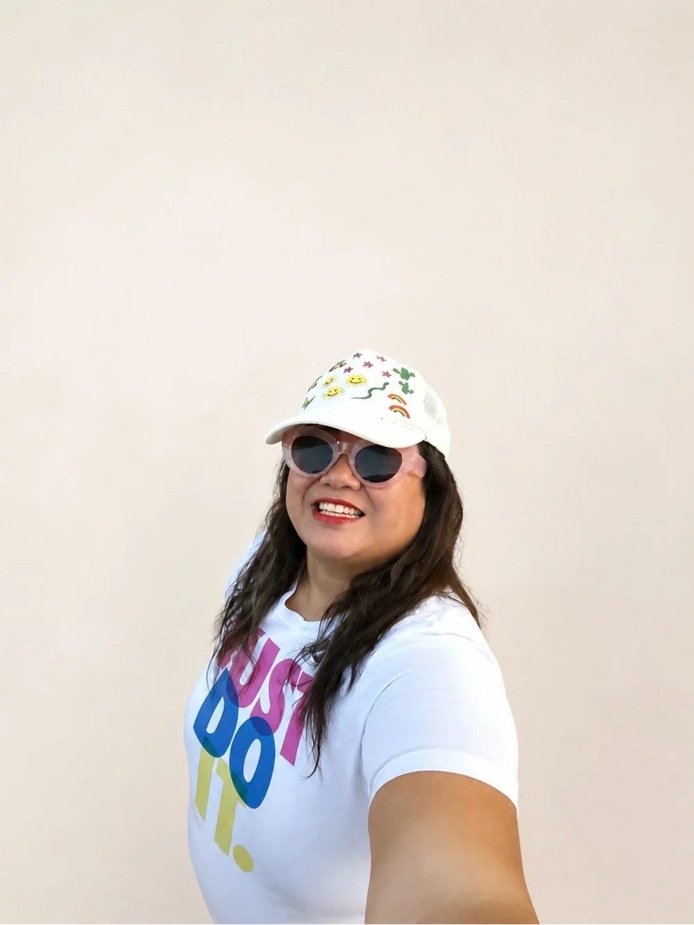 White Trucker Hat